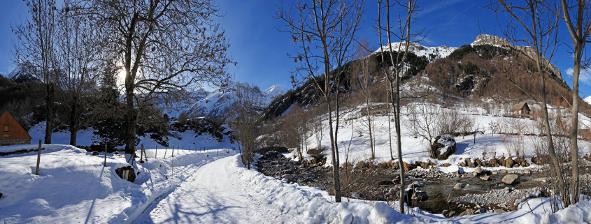 Le pont de Nadau à Gavarnie