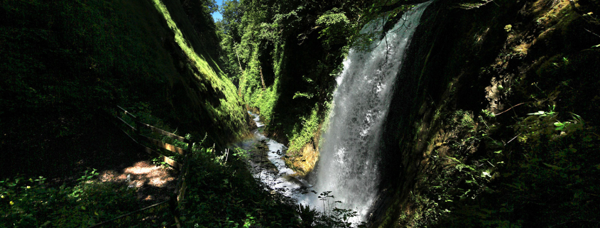 La cascade du Gros Hêtre au printemps
